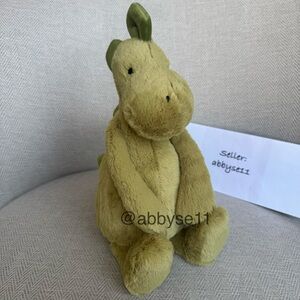 Jellycat Bashful Dino - Medium - Authentic - Brand New With Tags - Fast Ship
